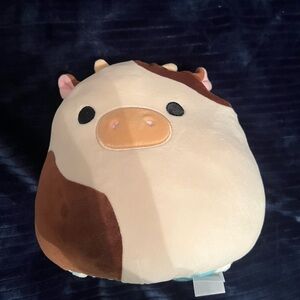NWT Squishmallow- cow and milk flip mallow